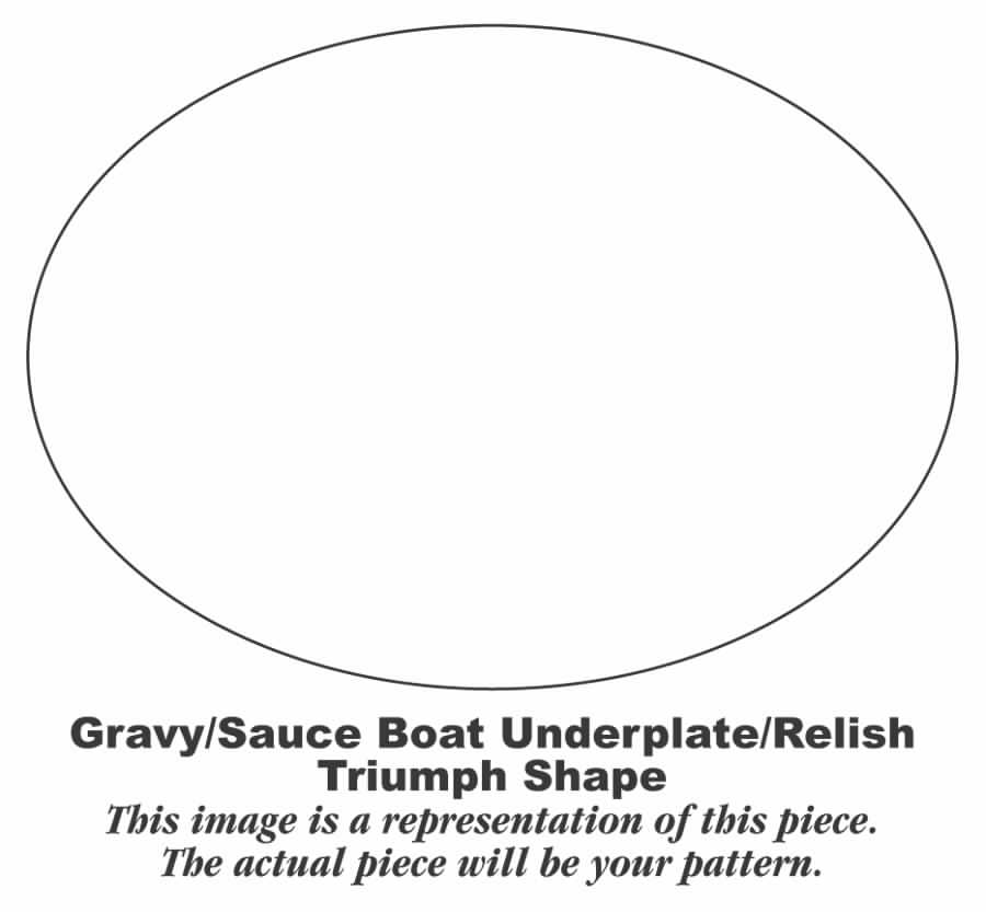 Linda Underplate for Gravy Boat by Homer Laughlin -1