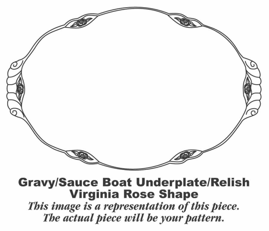 JJ59 Underplate for Gravy Boat by Homer Laughlin -1