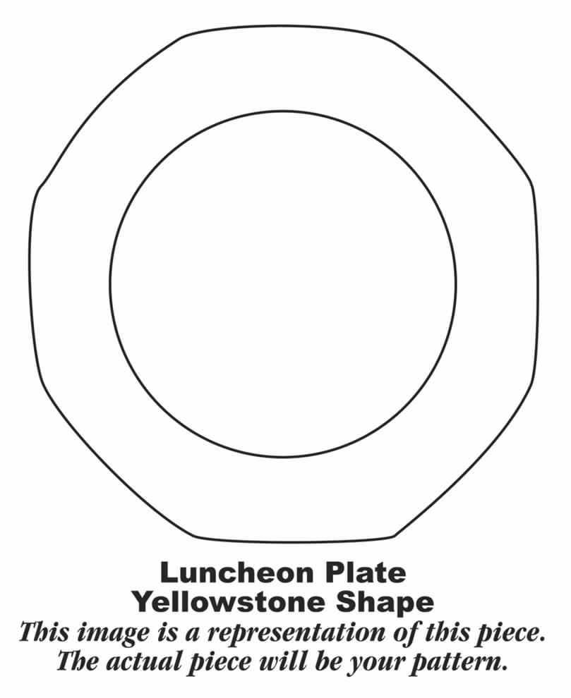 Maxicana Luncheon Plate by Homer Laughlin -1