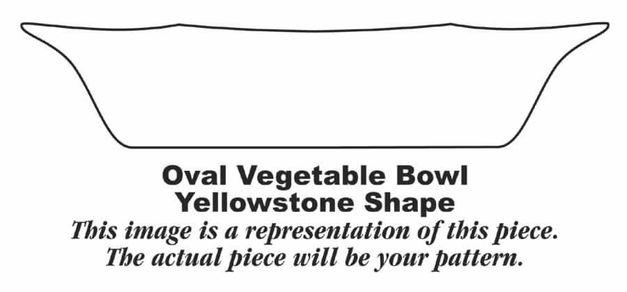 W132 11" Oval Vegetable Bowl by Homer Laughlin -1