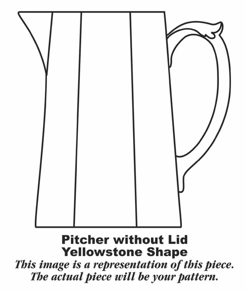 W127-30 Pitcher No Lid by Homer Laughlin -1