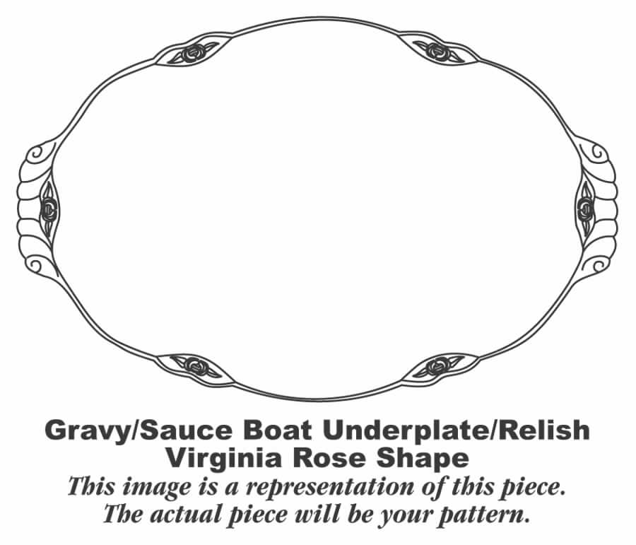 VR135 Relish/Gravy Underplate by Homer Laughlin -1
