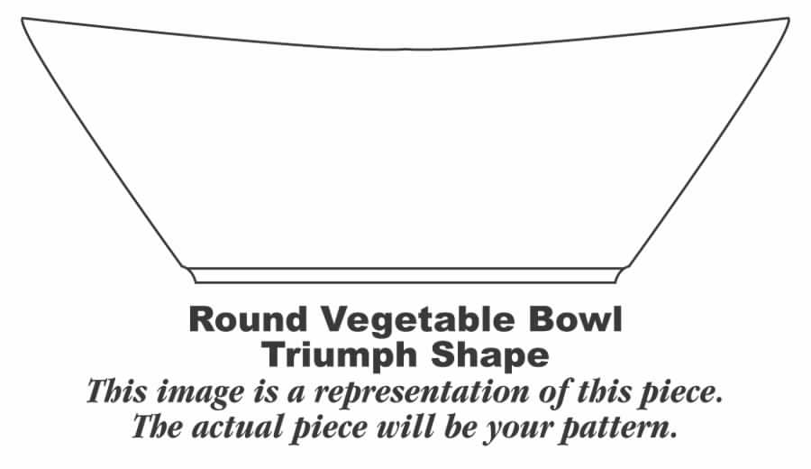 Snow White 7" Round Vegetable Bowl by Homer Laughlin -1