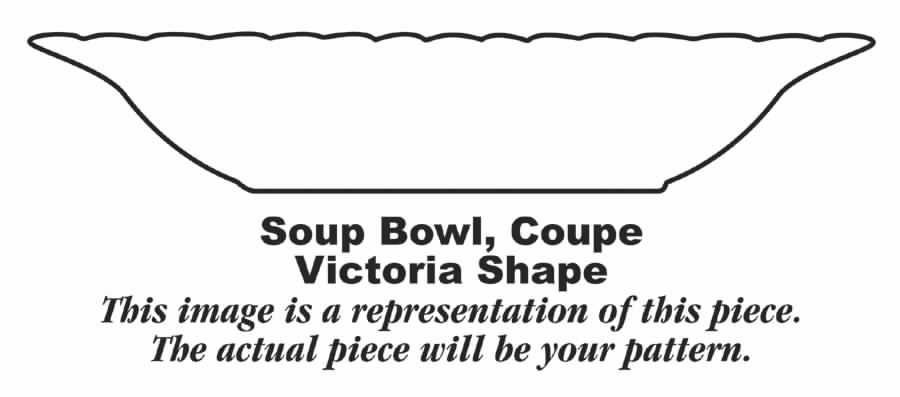 Silver Swirl Coupe Soup Bowl by Homer Laughlin -1