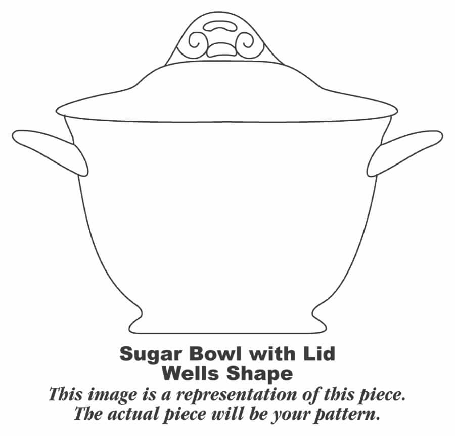 Wells Art Glaze Green Sugar Bowl & Lid by Homer Laughlin -1