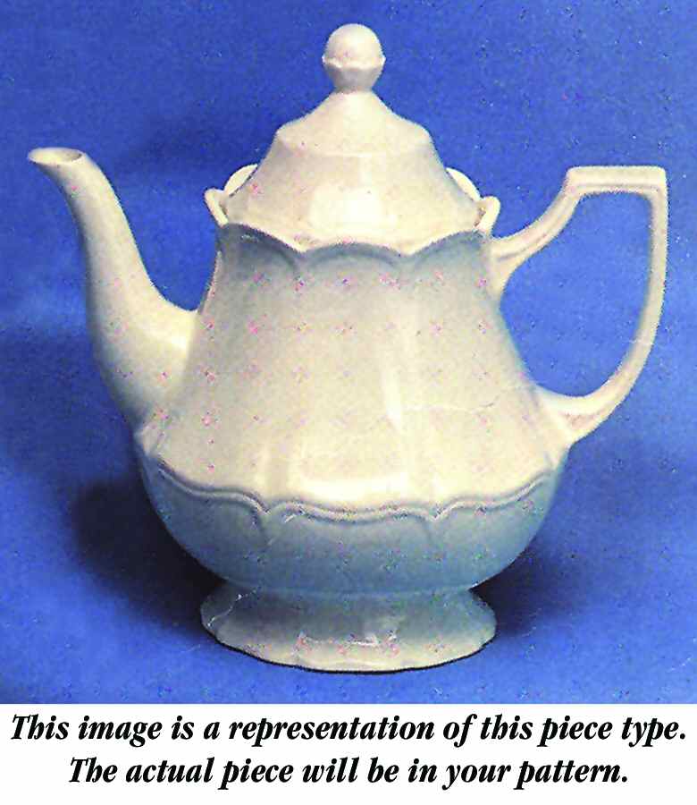 Blue Jardin Teapot & Lid by Johnson Brothers-1