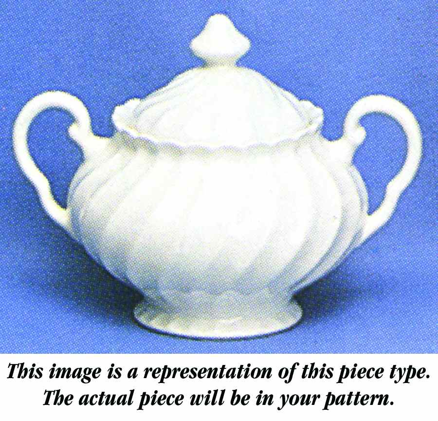 Liberty Blue Sugar Bowl & Lid by Johnson Brothers-1