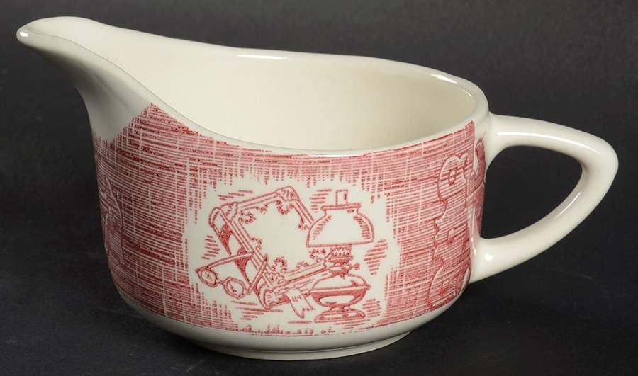 OLD CURIOSITY SHOP, THE (PINK) Creamer by Royal (USA)-1