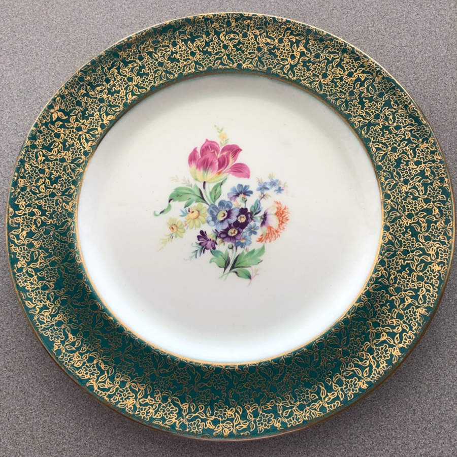 RWI79 (Green) Dinner Plate by Royal Winton-1