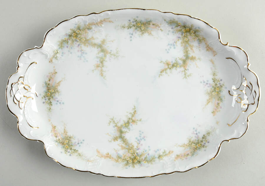 R1436 12" Oval Serving Platter by Rosenthal - Continental-1