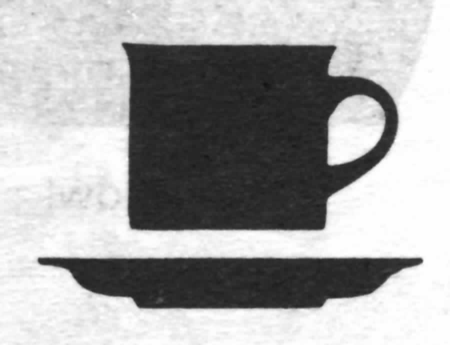 Gaiety Brown Flat Demitasse Cup & Saucer Set by Royal Doulton-1