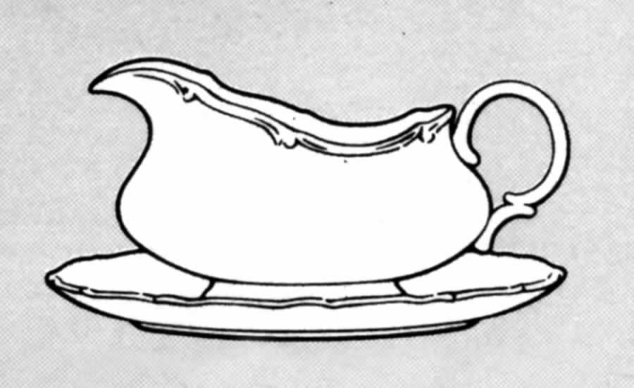 Chatelaine Gravy Boat & Underplate by Royal Doulton-1