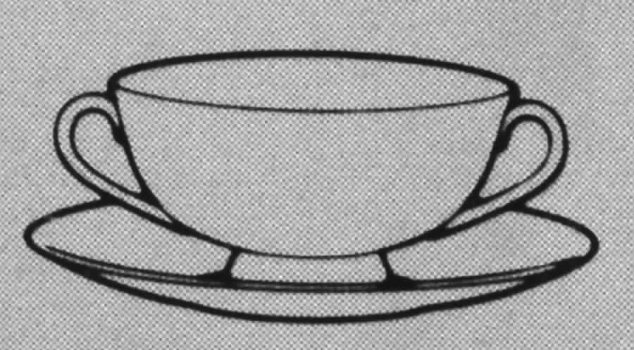 Ritz Footed Cream Soup Bowl & Cup Saucer Set by Royal Doulton-1