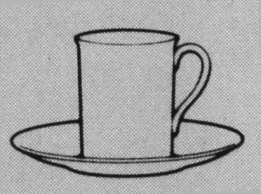 Ritz Flat Demitasse Cup & Saucer Set by Royal Doulton-1