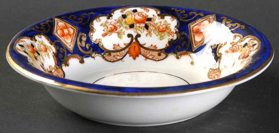 Heirloom (Crown China Stamp, Smooth) Fruit/Dessert (Sauce) Bowl by Royal Albert-1