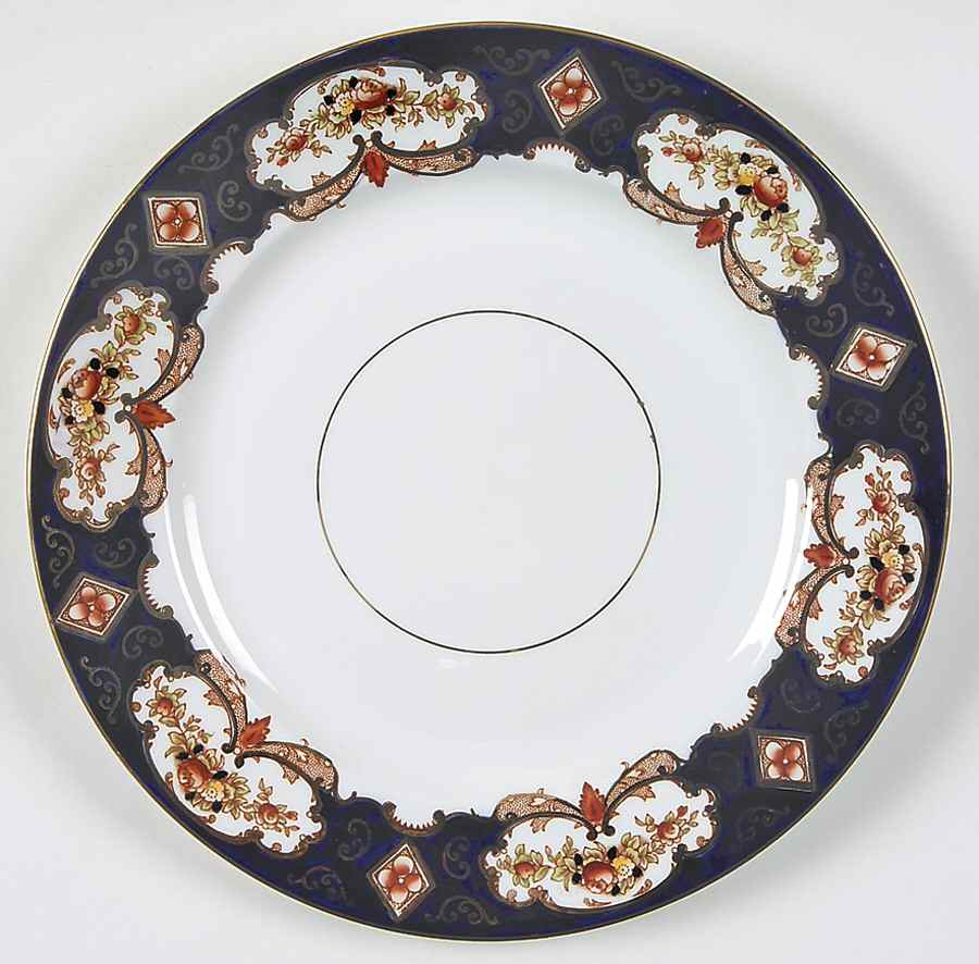 Heirloom (Crown China Stamp, Smooth) Dinner Plate by Royal Albert-1