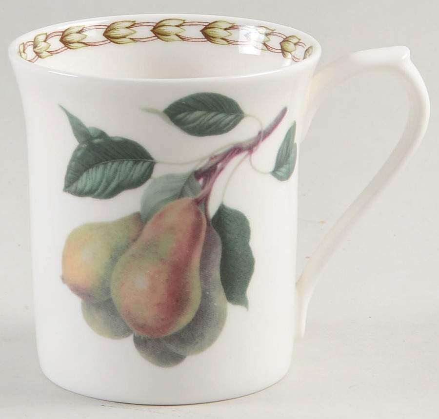 Hooker's Fruit (Fine China, Not Made in England) Mug by Rosina-Queens-1