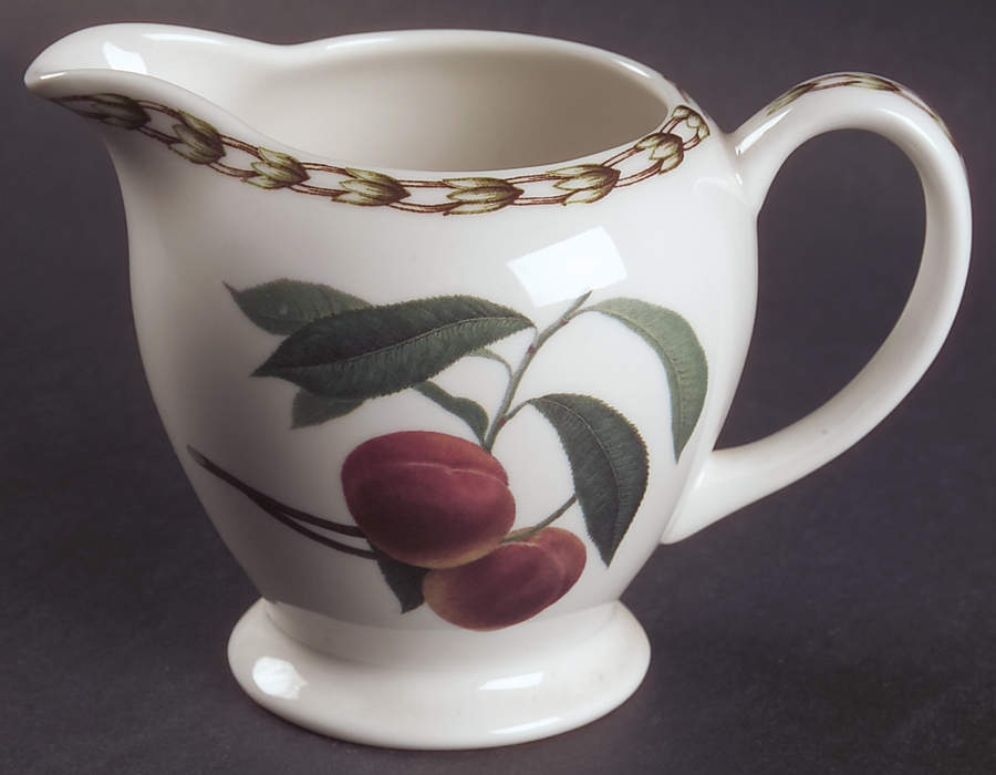 Hooker's Fruit (Fine China, Not Made in England) Creamer by Rosina-Queens-1