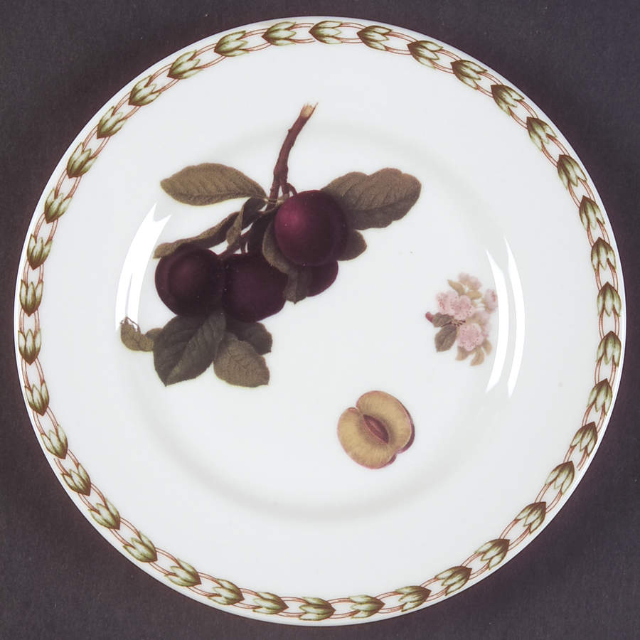 Hooker's Fruit (Fine China, Not Made in England) Bread & Butter Plate by Rosina-Queens-1