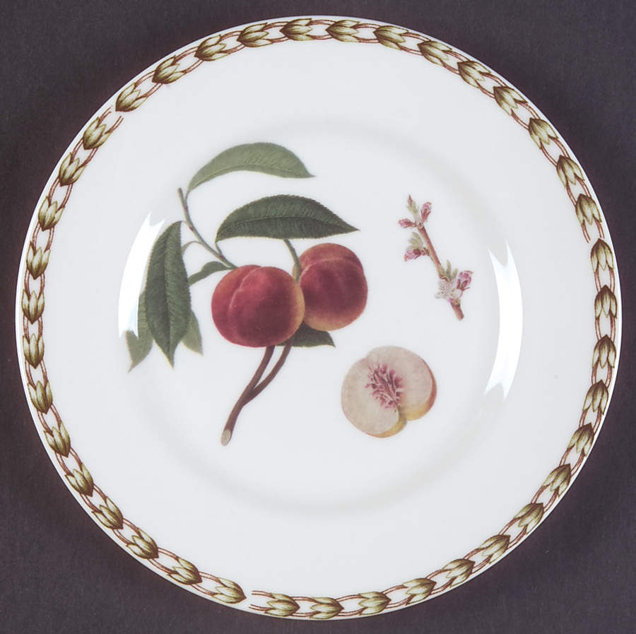 Hooker's Fruit (Fine China, Not Made in England) Bread & Butter Plate by Rosina-Queens-1