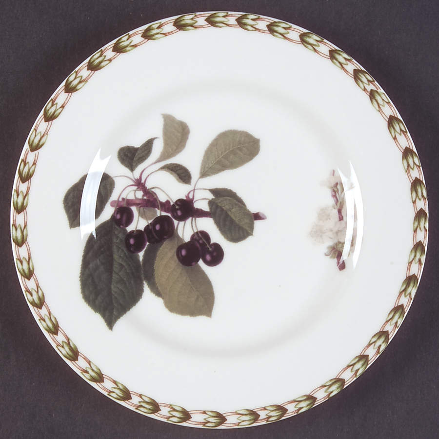 Hooker's Fruit (Fine China, Not Made in England) Bread & Butter Plate by Rosina-Queens-1