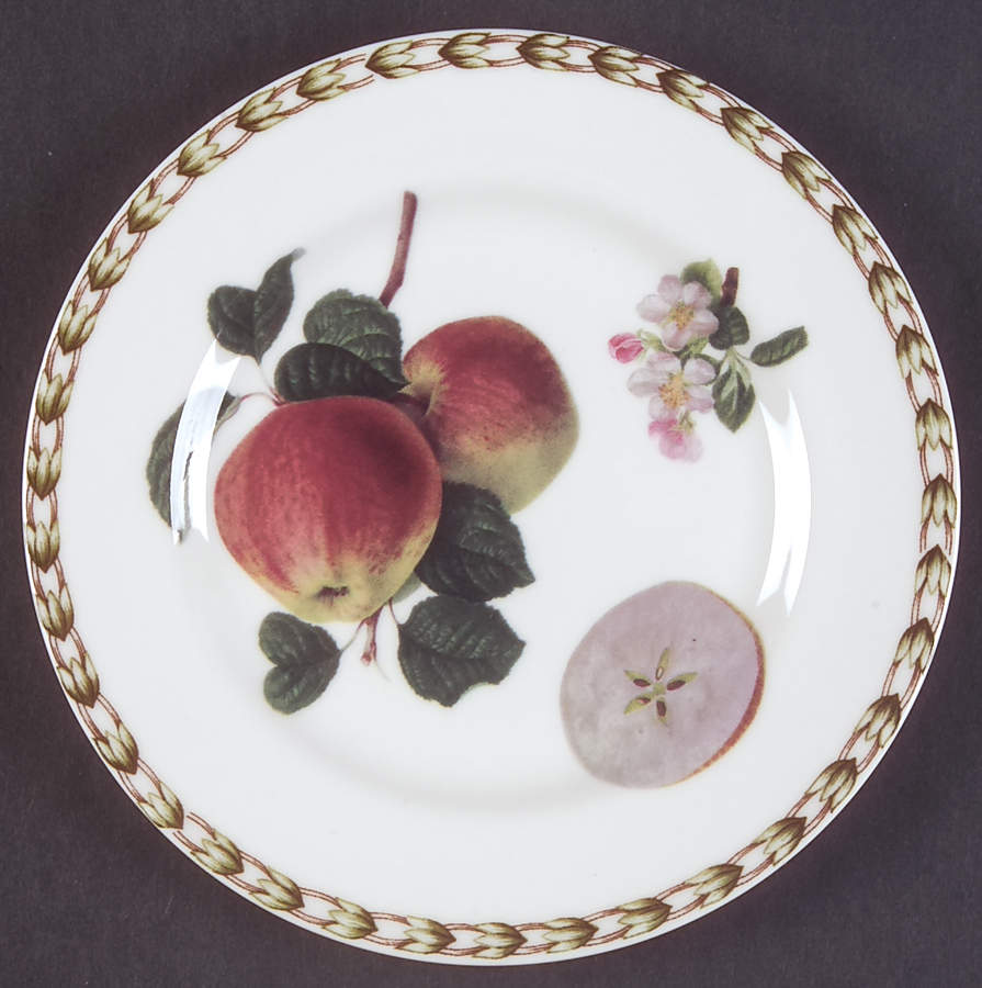 Hooker's Fruit (Fine China, Not Made in England) Bread & Butter Plate by Rosina-Queens-1