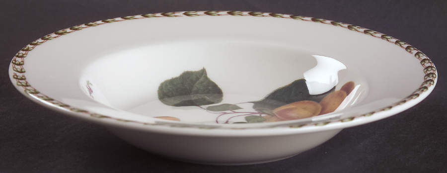 Hooker's Fruit (Fine China, Not Made in England) Rim Soup Bowl by Rosina-Queens-1