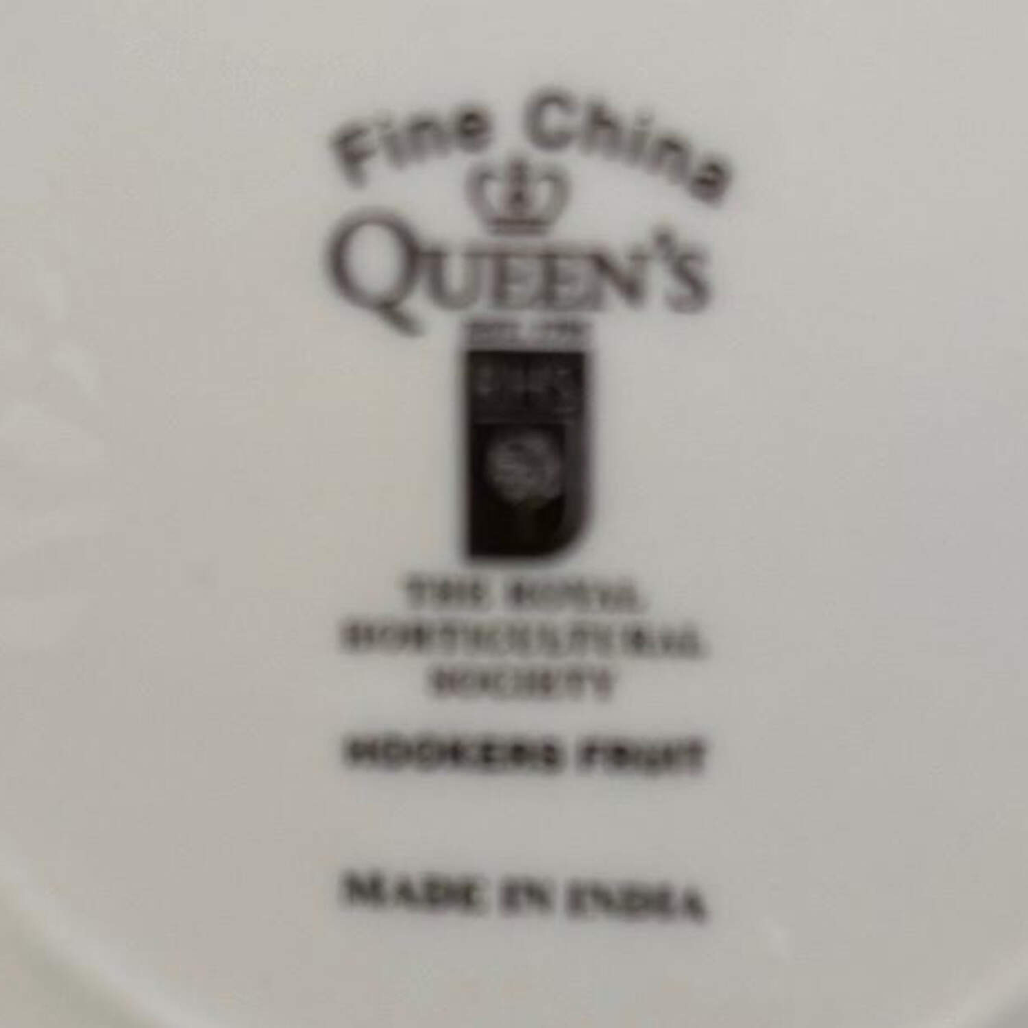 Hooker's Fruit (Fine China, Not Made in England) Teapot & Lid by Rosina-Queens-1