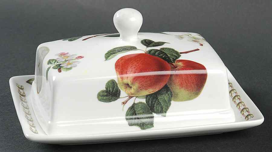 Hooker's Fruit (Fine China, Not Made in England) 1/4 Lb Covered Butter by Rosina-Queens-1