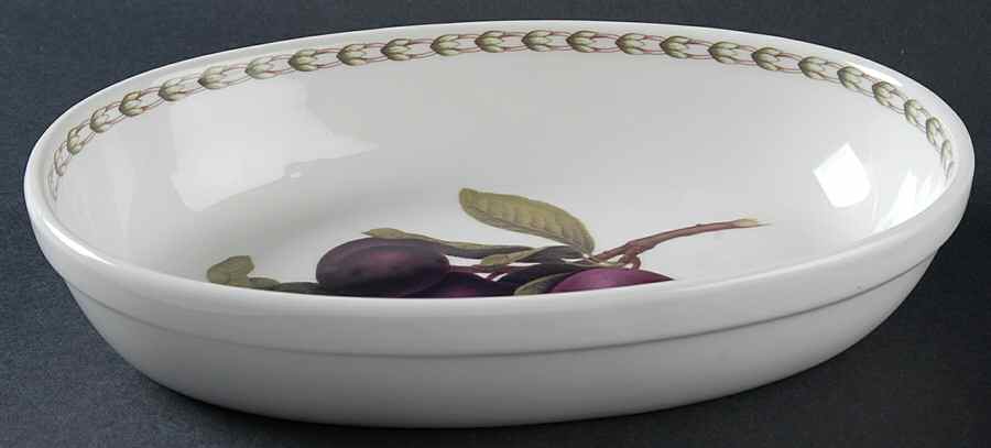 Hooker's Fruit (Fine China, Not Made in England) 9" Oval Baker by Rosina-Queens-1