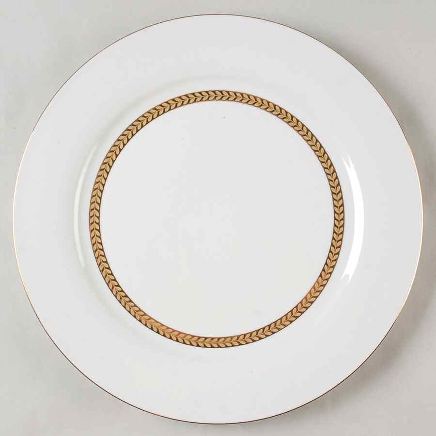 Imperial Gold 12" Chop Plate (Round Platter) by Retroneu-1