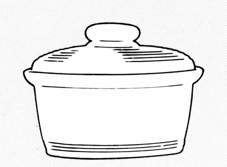 Cornwall (Coupe, Single Line Green Trim) 3 Quart Oval Covered Casserole by Royal Doulton-1