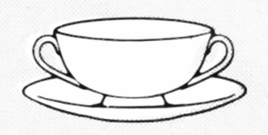 Regalia Footed Cream Soup Bowl & Saucer Set by Royal Doulton-1