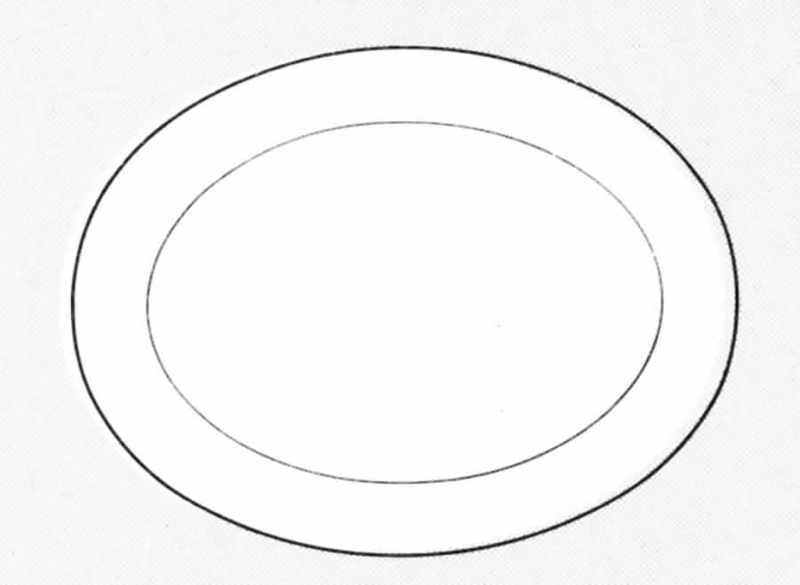 Charade 13" Oval Serving Platter by Royal Doulton-1
