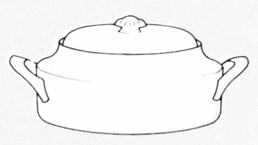 Sonnet (Paladio Shape) Round Covered Vegetable by Royal Doulton-1