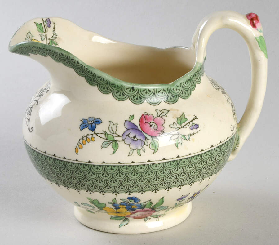 Niagara Green Creamer by Royal Cauldon-1