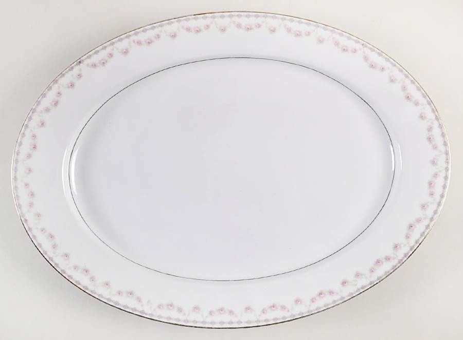 ROB328 16" Oval Serving Platter by Royal Bayreuth-1