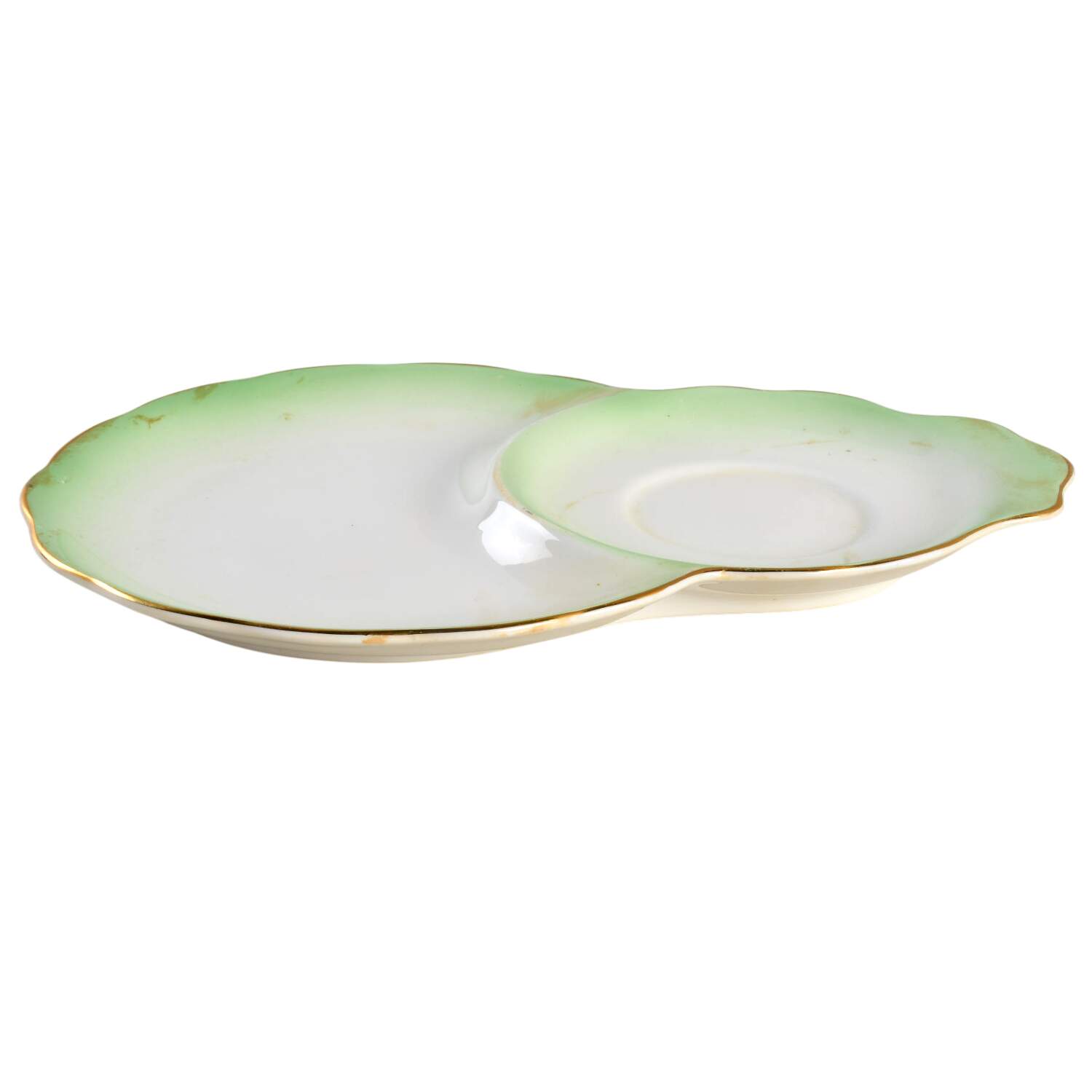 Rainbow Green Snack Plate by Royal Albert-1