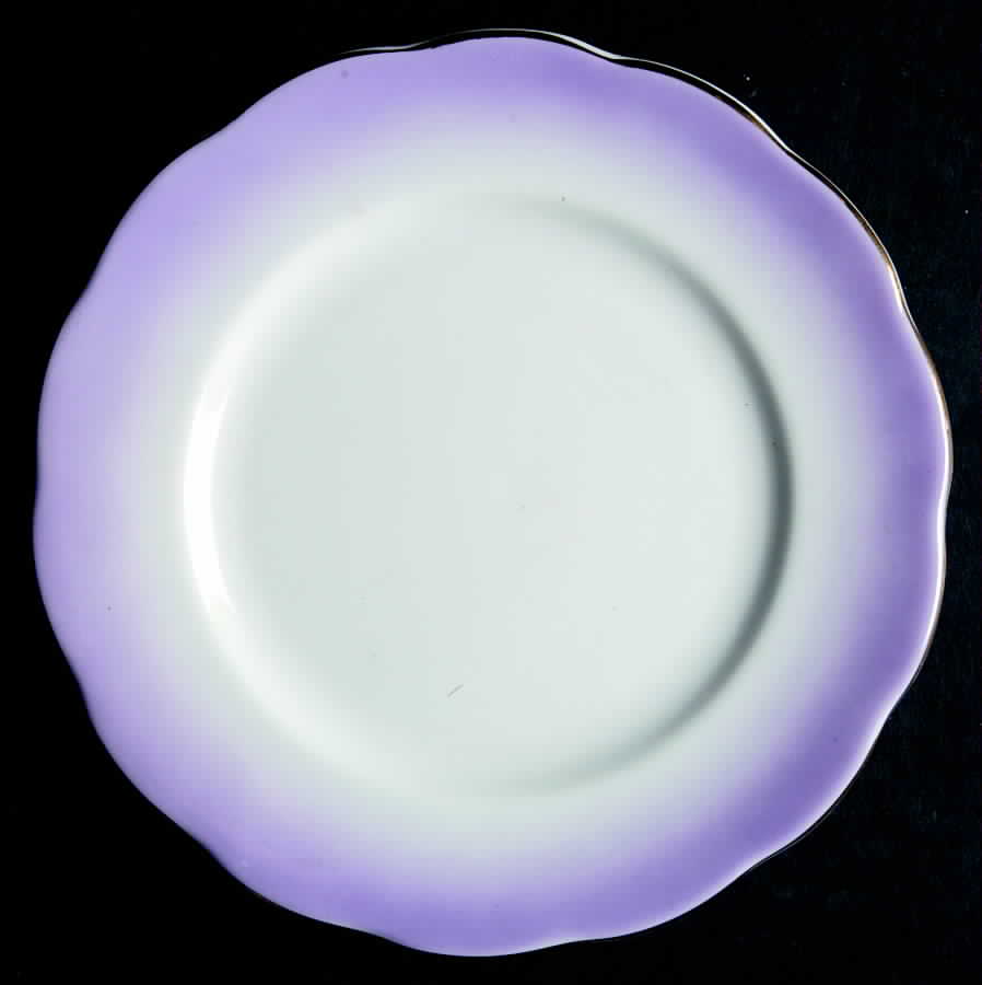Rainbow Lavender Bread & Butter Plate by Royal Albert-1