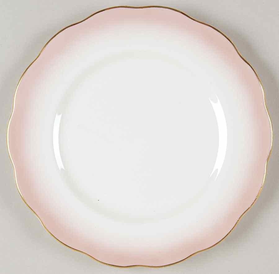 Rainbow Pink Bread & Butter Plate by Royal Albert-1