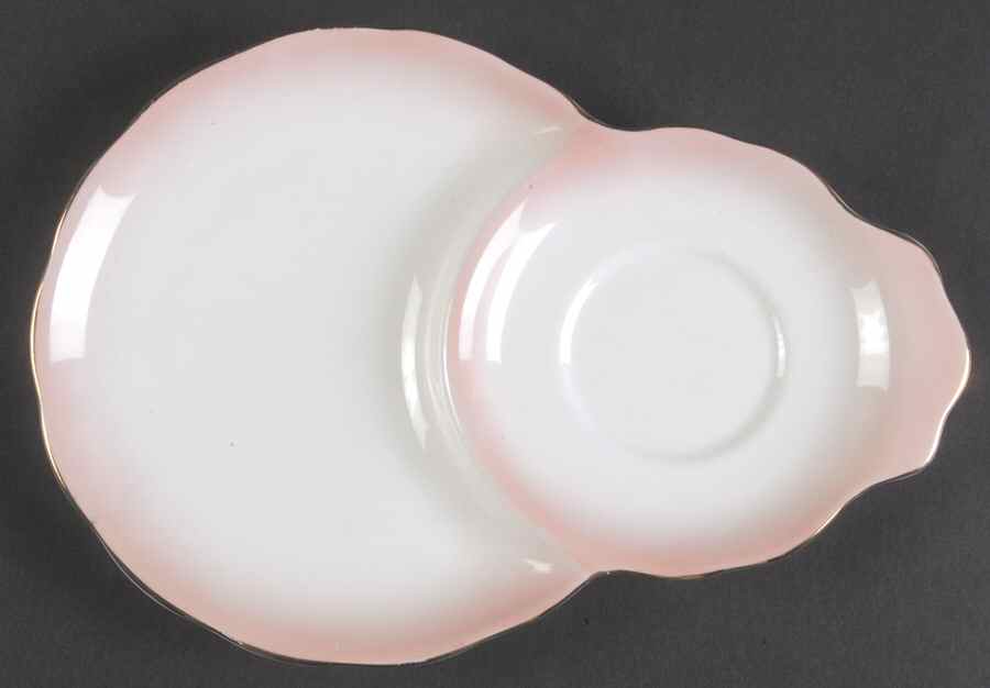 Rainbow Pink Plate for Dessert Plate & Cup Set by Royal Albert-1