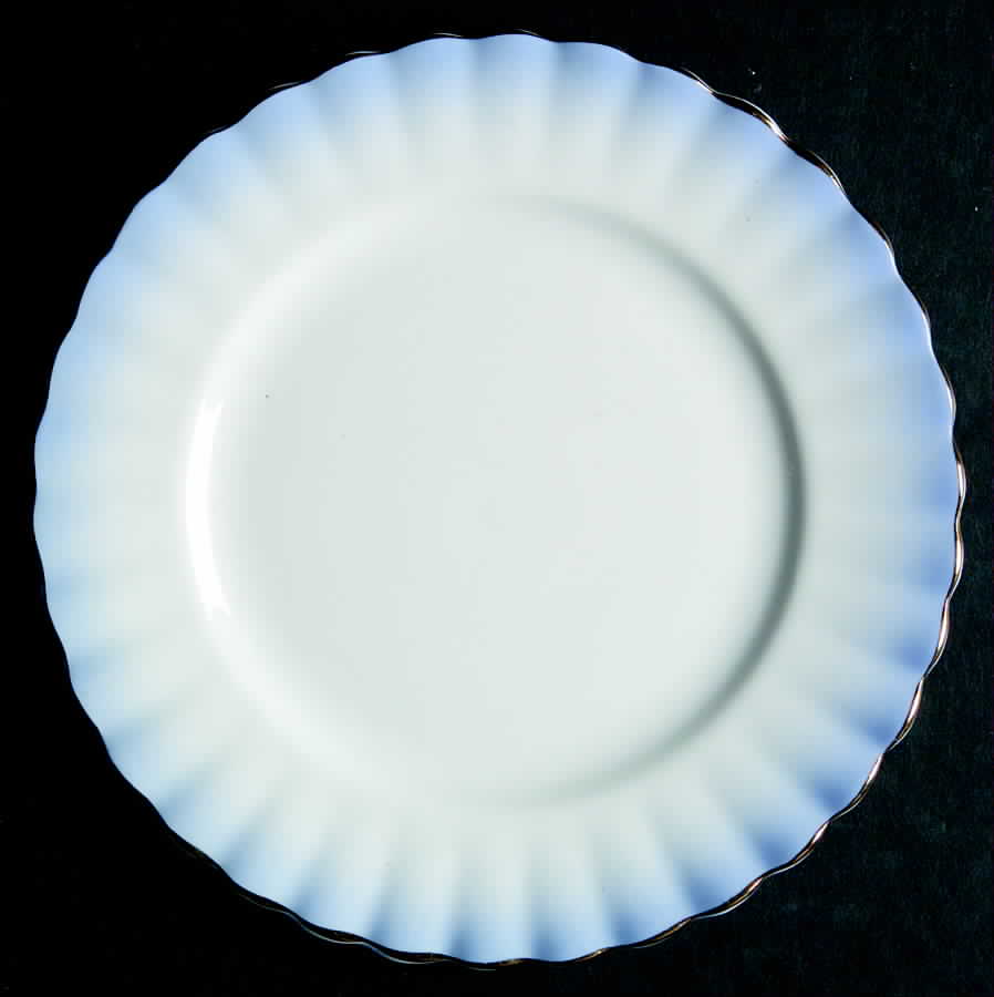 Rainbow Blue Bread & Butter Plate by Royal Albert-1