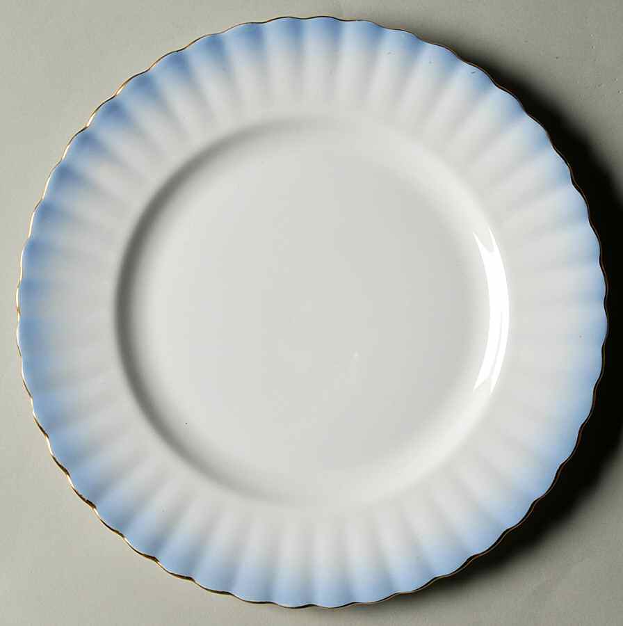 Rainbow Blue Salad Plate by Royal Albert-1