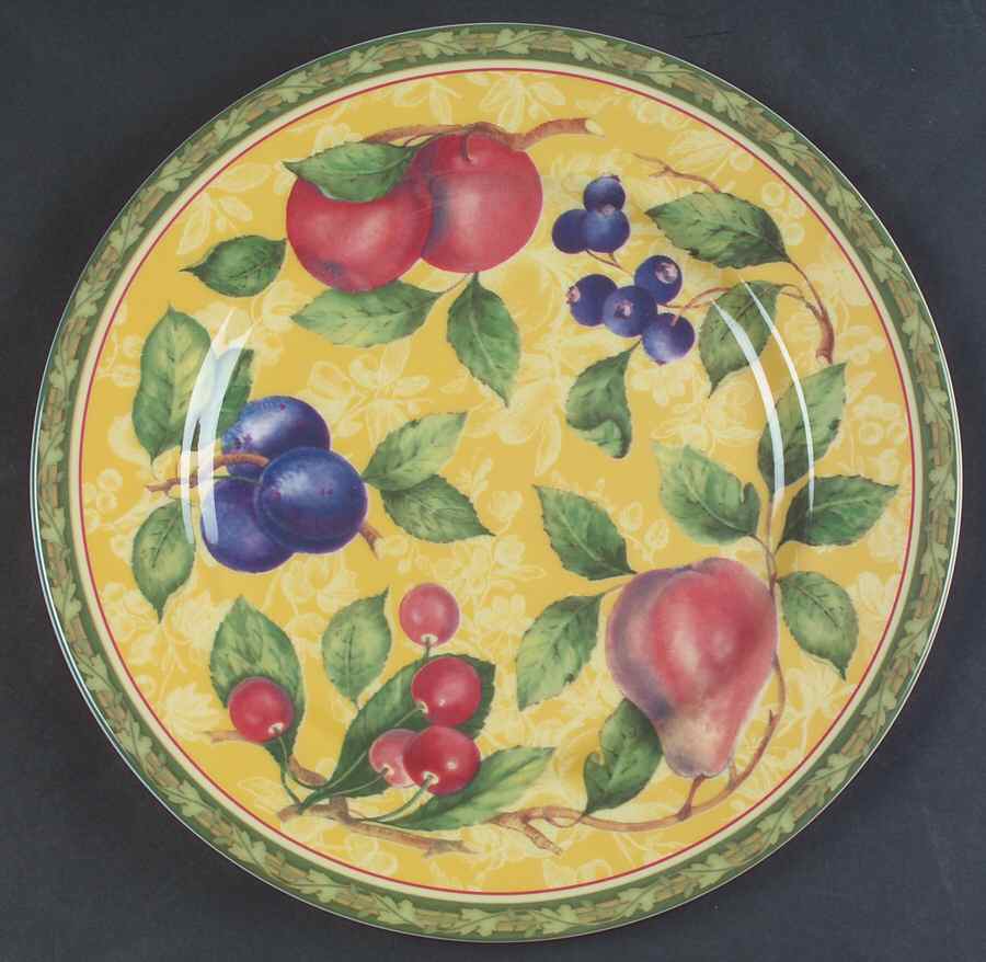 Vintage Orchard Accent Salad Plate by Royal Doulton-1