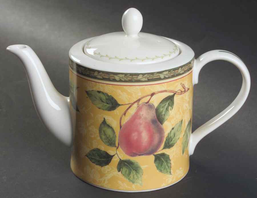 Vintage Orchard Teapot & Lid by Royal Doulton-1