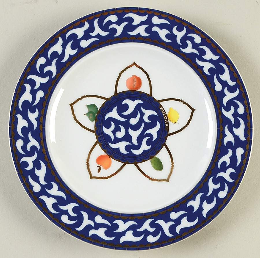 Frutta Alla Finestra Blue Bread & Butter Plate by Rosenthal - Continental-1