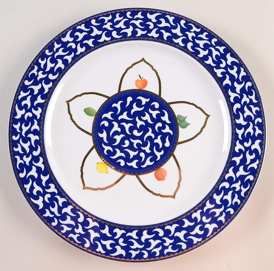 Frutta Alla Finestra Blue Service Plate (Charger) by Rosenthal - Continental-1