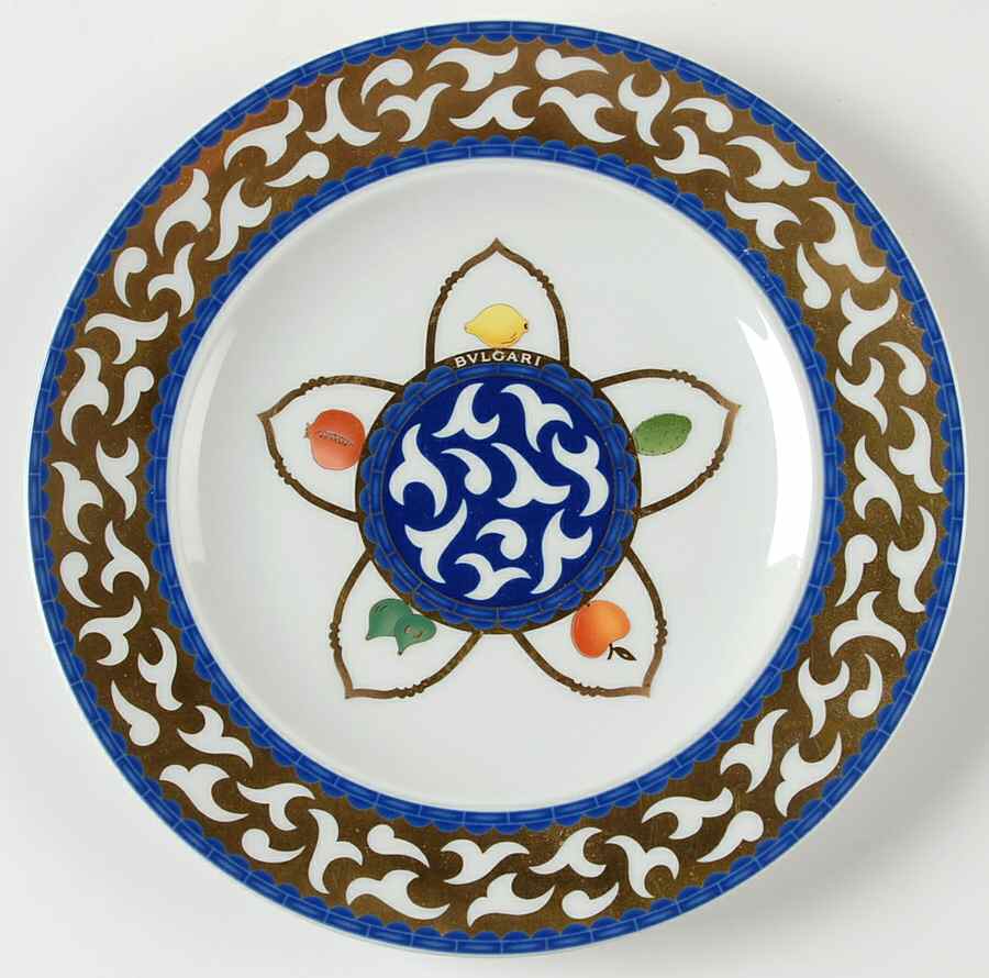 Frutta Alla Finestra Gold Bread & Butter Plate by Rosenthal - Continental-1