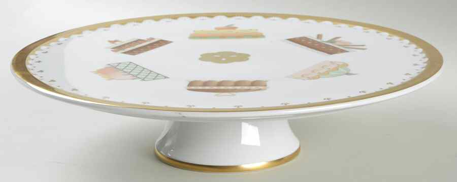 Dolci Deco 12" Diameter Pedestal Cake Stand by Rosenthal - Continental-1