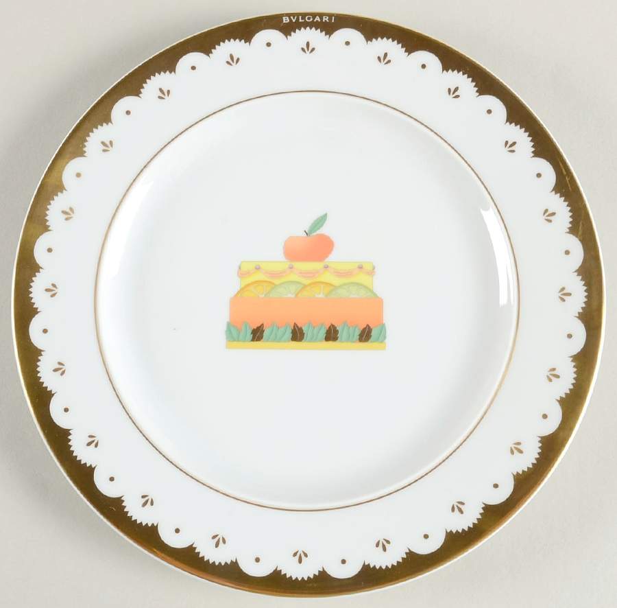 Dolci Deco Zuccoto Salad/Dessert Plate by Rosenthal - Continental-1